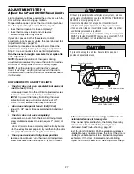 Preview for 27 page of Chamberlain HD200DM Owner'S Manual