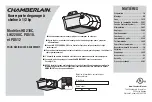 Предварительный просмотр 45 страницы Chamberlain HD210C Manual