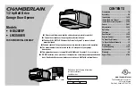 Chamberlain HD520EVP Manual preview