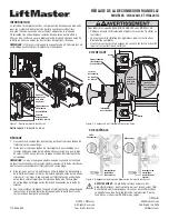 Preview for 2 page of Chamberlain IHSL24UL Manual Adjustment