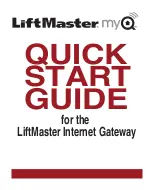 Chamberlain Internet Gateway Quick Start Manual preview