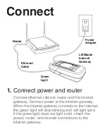 Preview for 3 page of Chamberlain Internet Gateway Quick Start Manual