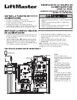 Предварительный просмотр 5 страницы Chamberlain K001D8398-1 Power Board Replacement