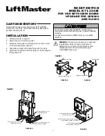 Chamberlain K71-33445 Quick Start Manual предпросмотр