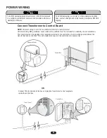 Preview for 21 page of Chamberlain LA400 Installation And Operation Manual