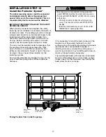 Предварительный просмотр 17 страницы Chamberlain LiftMaster 2500 Owner'S Manual