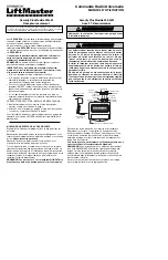 Preview for 3 page of Chamberlain LiftMaster 335LM Security+ Owner'S Manual