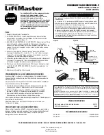 Preview for 2 page of Chamberlain LiftMaster 365LM Installation Manual