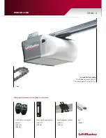 Предварительный просмотр 16 страницы Chamberlain LiftMaster 5580-2 Technical Data Manual