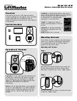 Chamberlain LiftMaster 831-2LM Manual preview