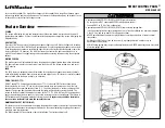 Предварительный просмотр 1 страницы Chamberlain Liftmaster 880LM Owner'S Manual