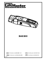 Preview for 25 page of Chamberlain LiftMaster BAS300 Instructions Manual