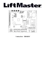 Chamberlain LiftMaster CB202EV Instruction предпросмотр