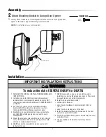 Предварительный просмотр 7 страницы Chamberlain LiftMaster Elite Security+ 3800PLD Installation Manual