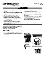 Предварительный просмотр 1 страницы Chamberlain Liftmaster Elite Series Quick Start Manual