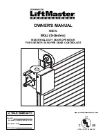 Chamberlain LiftMaster MGJ Owner'S Manual preview