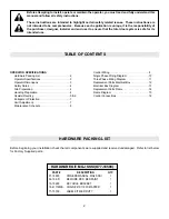 Preview for 2 page of Chamberlain LiftMaster MGJ Owner'S Manual