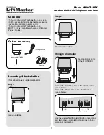 Предварительный просмотр 1 страницы Chamberlain LiftMaster MUOTIU-EX Installation Instructions