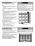 Preview for 25 page of Chamberlain LiftMaster Pro Security + 3265 Owner'S Manual