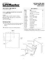 Chamberlain LiftMaster Professional BG770 Installation Manual preview