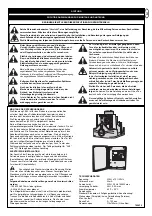 Предварительный просмотр 3 страницы Chamberlain LiftMaster Professional CB22 Instructions And Electrical Set Up