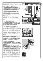 Предварительный просмотр 121 страницы Chamberlain LiftMaster Professional CB22 Instructions And Electrical Set Up