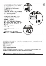 Предварительный просмотр 33 страницы Chamberlain LiftMaster Professional CB224 Instructions And Electrical Set Up