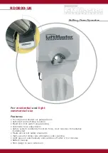 Chamberlain LiftMaster Professional RDO800 Series Installation And Operating Instructions Manual preview