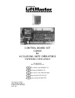 Preview for 6 page of Chamberlain LiftMaster Professional SLY2500 Installation Manual