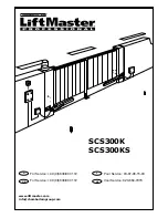 Chamberlain LiftMaster SCS300K User Manual предпросмотр