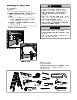 Предварительный просмотр 3 страницы Chamberlain LiftMaster Security+ 2500BC Owner'S Manual