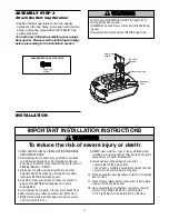 Предварительный просмотр 7 страницы Chamberlain LiftMaster Security+ 2500BC Owner'S Manual