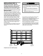 Предварительный просмотр 17 страницы Chamberlain LiftMaster Security+ 2500BC Owner'S Manual