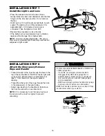 Preview for 15 page of Chamberlain LiftMaster Security+ 2500C Owner'S Manual