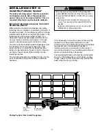 Preview for 17 page of Chamberlain LiftMaster Security+ 2500C Owner'S Manual