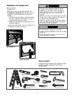 Preview for 3 page of Chamberlain LiftMaster Security+ 2500DC Owner'S Manual