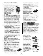 Preview for 28 page of Chamberlain LiftMaster Security+ 2500DC Owner'S Manual