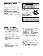 Preview for 29 page of Chamberlain LiftMaster Security+ 2500DC Owner'S Manual