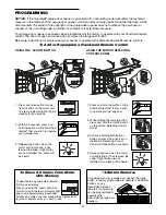 Preview for 31 page of Chamberlain LiftMaster Security+ 2500DC Owner'S Manual