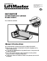 Preview for 37 page of Chamberlain LiftMaster Security+ 2500DC Owner'S Manual