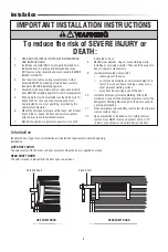 Предварительный просмотр 6 страницы Chamberlain LJ8950W Manual