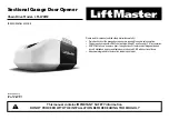 Preview for 1 page of Chamberlain LM-W8ME Manual