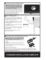 Preview for 11 page of Chamberlain LM750EVGB Installation And Operating Instructions Manual