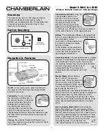 Chamberlain LSIAC User Manual preview