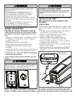 Preview for 10 page of Chamberlain Merlin MJ3800 Installation And Operating Instructions Manual