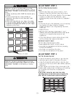 Preview for 16 page of Chamberlain Merlin MJ3800 Installation And Operating Instructions Manual