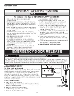 Preview for 17 page of Chamberlain Merlin MJ3800 Installation And Operating Instructions Manual