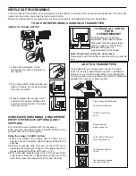 Preview for 18 page of Chamberlain Merlin MJ3800R Installation And Operating Instructions Manual