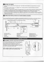 Preview for 4 page of Chamberlain merlin MT23O Installation And Operating Instructions Manual