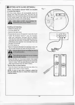 Preview for 14 page of Chamberlain merlin MT23O Installation And Operating Instructions Manual